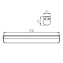 ALLOGGIAMENTO LED PER PENSILI LINUS LED 7W-NW - KANLUX