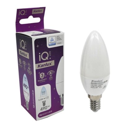 LAMPADINA LED IQ-LED C37E14 5,5W-CW - KANLUX
