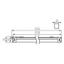 PLAFONIERA LED LINEARE TP SLIM LED 50W-NW - KANLUX