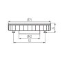 LAMPADINA LED ESG LED 9W GX53-WW - KANLUX
