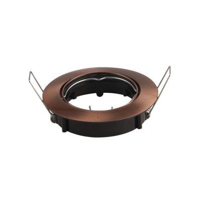 GU10 FITTING ROTONDO MOBILE BRONZE