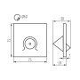 LAMPADA LED PER SCALE MEFIS LED W-NW - KANLUX