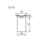 FARETTO DECORATIVO CHIRO GU10 DTO-W - KANLUX