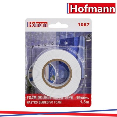 HF-1067 NASTRO BIADESIVO FOAM  BIANCO 19X1,5MT