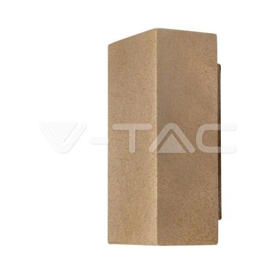 2 X G9 LED LAMPADA DA PARETE IN CEMENTO GRIGIO CHIARO