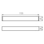 PLAFONIERA LED LINEARE AL 33W-840-MAT-B-NT - KANLUX