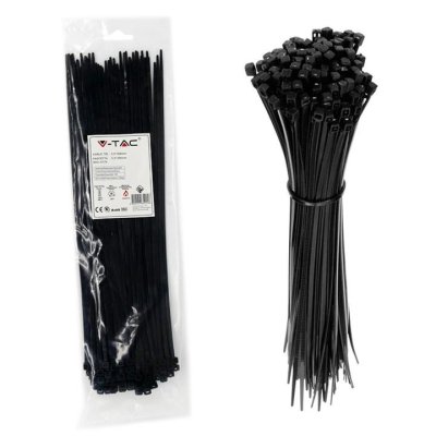 FASCETTA 3.5 X 300MM NERO 100 PCS/PACK