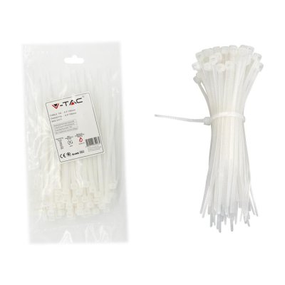 FASCETTA 4.5 X 150MM BIANCO 100 PCS/PACK