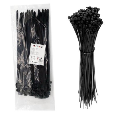 FASCETTA 7.6 X 300MM NERO 100 PCS/PACK