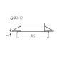 FARETTO DECORATIVO MARIN CT-S80-W - KANLUX