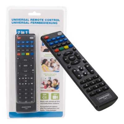 92484 TELECOMANDO UNIVERSALE 7IN1 TV DVD VCR HIFI SUPERIOR