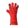 GUANTI ANTICALORE MIS.10       PELLE  ROSSO
