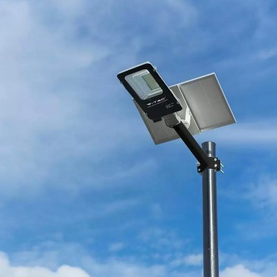50W LED ARMATURA STRADALE SOLARE 6000K