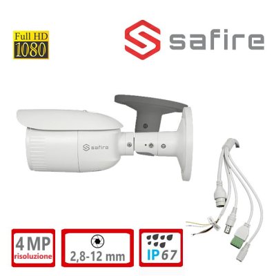 SF-IPCV786ZWAH-4 BULLET IP 4M PX 1/3" PROGRESSIVE SCAN CMOS