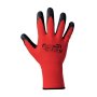 GUANTI SINTETICO MIS.10 LATTICE ROSSO/NERO FINITURA GRIP