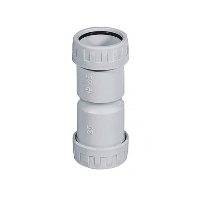 RACCORDO TUBO TUBO MS40 IP65