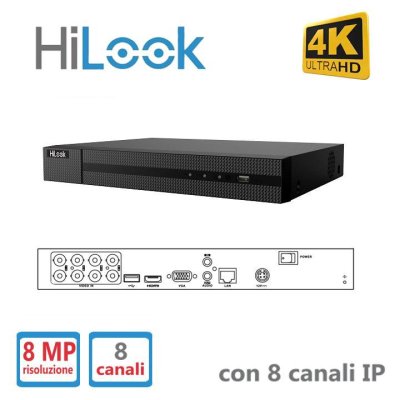 DVR 8CH+8IP 8MP  H.265+