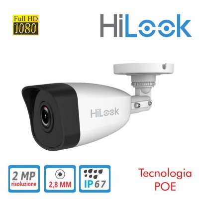 BULLET IP 2MP 2,8MM POE IR30