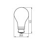 LAMPADINA LED XLED A60 B22 7W-WW - KANLUX
