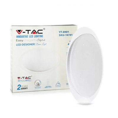 40W LED PLAFONIERA LED DI DESIGN 3 IN 1 CON TELECOMANDO DIMMERABILE ROUND OVAL