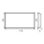 PANNELLO LED DA INCASSO BLINGO R 38W 12030 NW - KANLUX