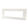 PLACCA 6007-01 7P BIANCO/VMR-P TECNOPOLIMERO T2
