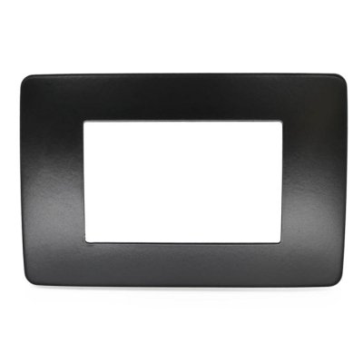 PLACCA 7803-2 3P NERO SIMIL-MTX T3 METAL