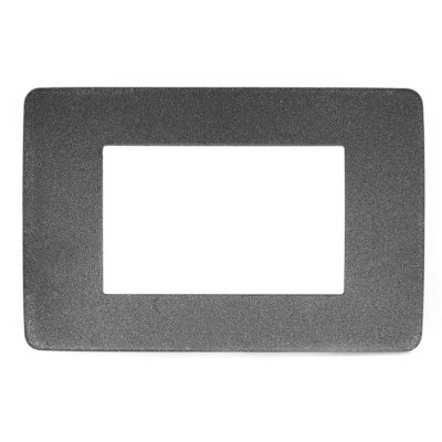 PLACCA 7803-30 3P ANTRACITE METAL MTX