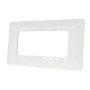 PLACCA 8004-01 4P BIANCA/MTX TECNOPOLIMERO T3