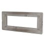 PLACCA 8007-11 6P GRIGIO SCURO