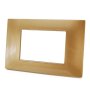 PLACCA 6003-12 3P ORO/VMR-PLN  TECNOPOLIMERO T2
