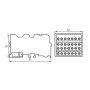 BLOCCO DISTRIBUZIONE CAVI KTB-125-7-M - KANLUX