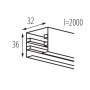 BINARIO TRIFASE TEAR N TR 2M-W - KANLUX