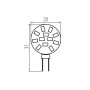 LAMPADINA LED LED12 G4-NW - KANLUX