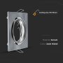 GU10 PORTAFARETTO QUADRATO SATIN NICKEL 2PCS/BOX
