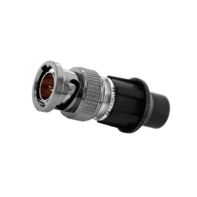 CONNETTORE BNC MASCHIO UNIVERSALE CON MICROCOASSIALE E RG59