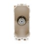PRESA SAT FEMMINA DIRETTA 1 MODULO 825B/INT-LGT BIANCO