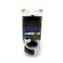 CONNETTORE RETE RJ45 8 PIN UTP LIV.INT. T1 BIANCO 823B