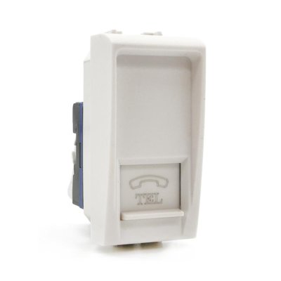 PRESA TELEFONICA 828B/INT-LGT  BIANCO