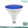 LED LAMPADA 17W PAR38 E27 IP65 BLU
