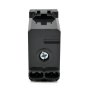 RONZATORE (6A-220V) 822N/INT-LGT NERO