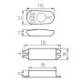 CONTROLLER PER NASTRI LED CTRL 12/24V 10A CCT - KANLUX