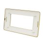 PLACCA 7804-3 4P ORO SIMIL-MTX METALLO T3