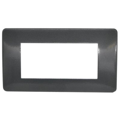 PLACCA 7804-26 4P ANTRACITE SIMIL-MTX METALLO