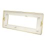 PLACCA 7806-3 6P ORO SIMIL-MTX METAL