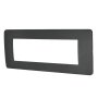 PLACCA 7806-30 6P ANTRACITE METALLIZZATO/MTX METALLO