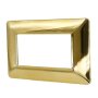 PLACCA 8004-03 4P ORO LUCIDO/MTX TECNOPOLIMERO