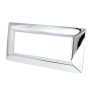 PLACCA 8007-04 6P ARGENTO CROMATO/MTX TECNOPOLIMERO