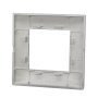 PLACCA 6002-09 2P SILVER/VMR-PLN TECNOPOLIMERO