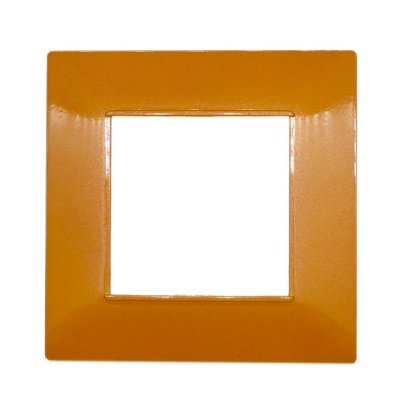 PLACCA 6002-16 2P ARANCIO/VMR-PLN TECNOPOLIMERO